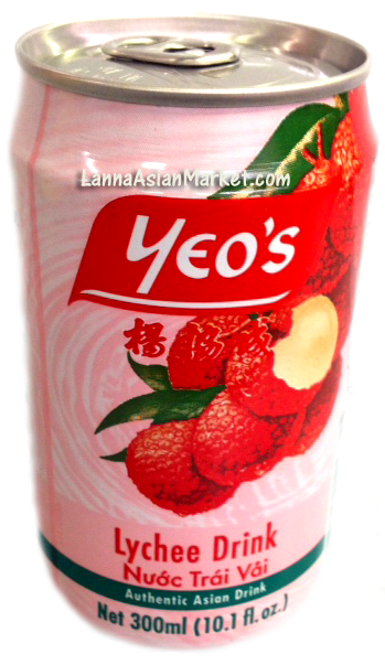 Lychee Drink - Yeo's (349x603), Png Download