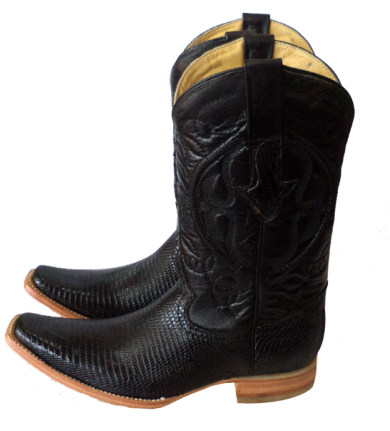 Botas Vaqueras De Lizard (500x500), Png Download