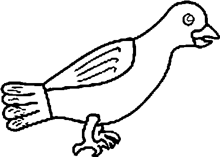 Paloma Para Dibujar Facil (505x470), Png Download