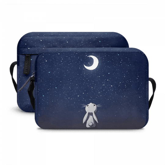 Bunny Moon Galaxy S7 Phone Case (540x540), Png Download
