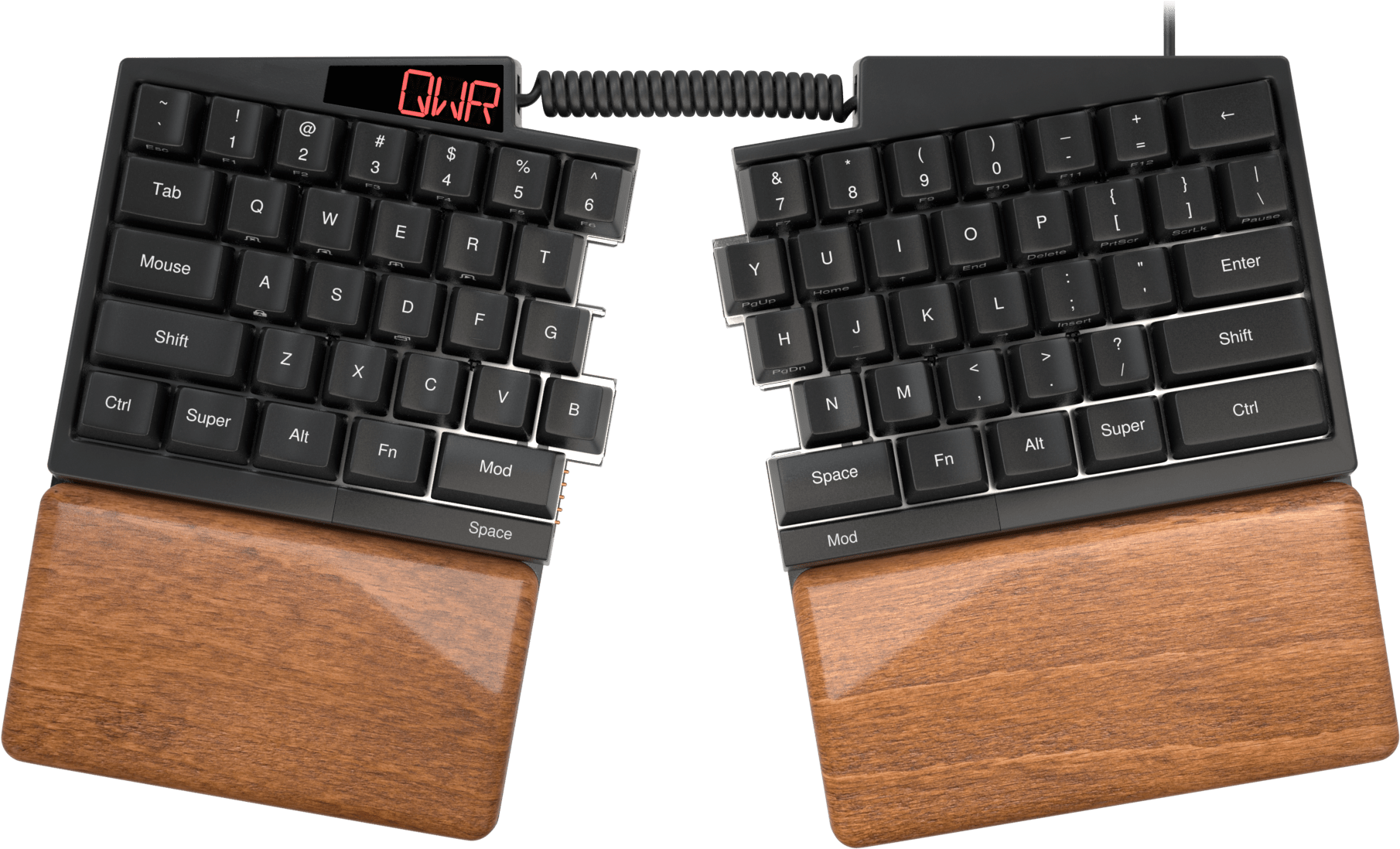 Uhk Palm Rest - Angle Of View (2000x1123), Png Download