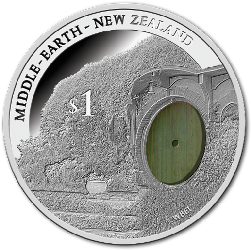 The Battle Of The Five Armies Bag End Silver Coin - Caloocan City Business High School Logo (600x600), Png Download