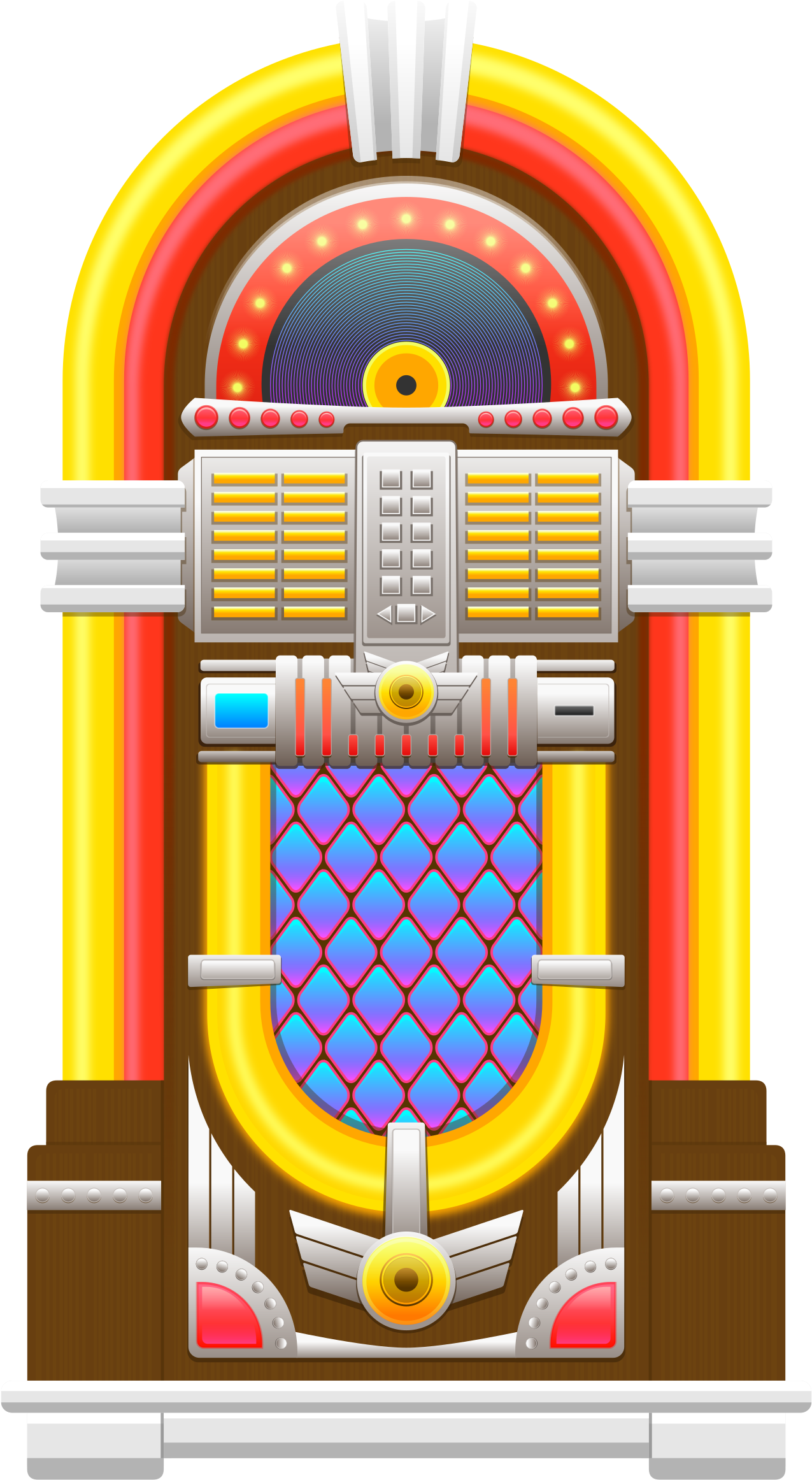 Big Image - Jukebox Png (1392x2400), Png Download