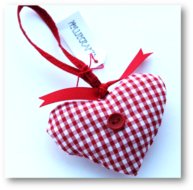 This Polyester Stuffed Heart Can Be Used To Hang From - Hanging (813x800), Png Download