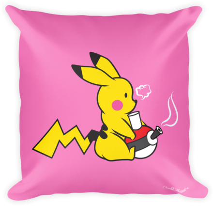 Toking Pokemon Pink - Throw Pillow (480x480), Png Download