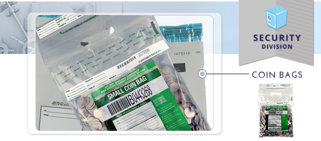 Eco Stat Coin Bag - Eco Stat Coin Security Bag W/ Pocket 11 X 17 #ssd1117coin (660x290), Png Download
