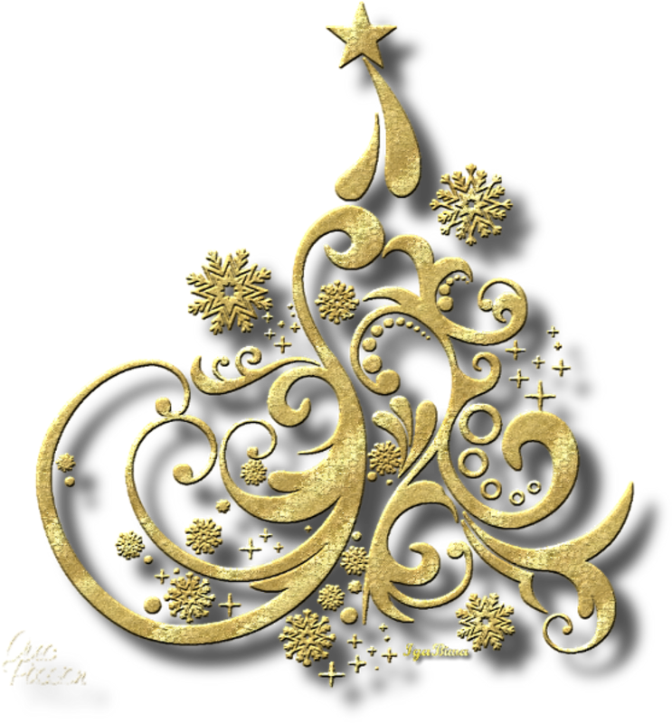 2014 12 25 Arabesque Noel Sapin - Arabesque De Noel (800x821), Png Download