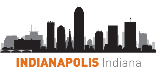 Indianapolis Picture Ornament (510x250), Png Download