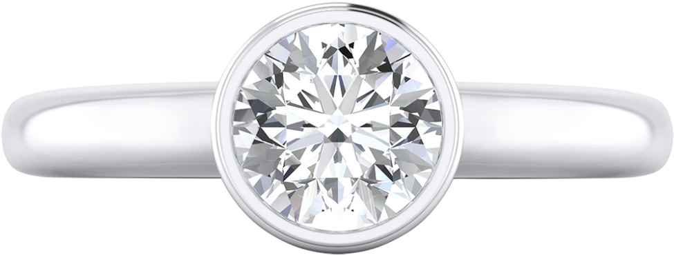 Previous Item Sol3 Anillo De Compromiso - Bevel (1170x1170), Png Download