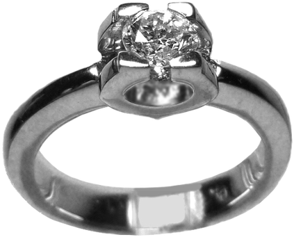 Engagement Ring (498x480), Png Download