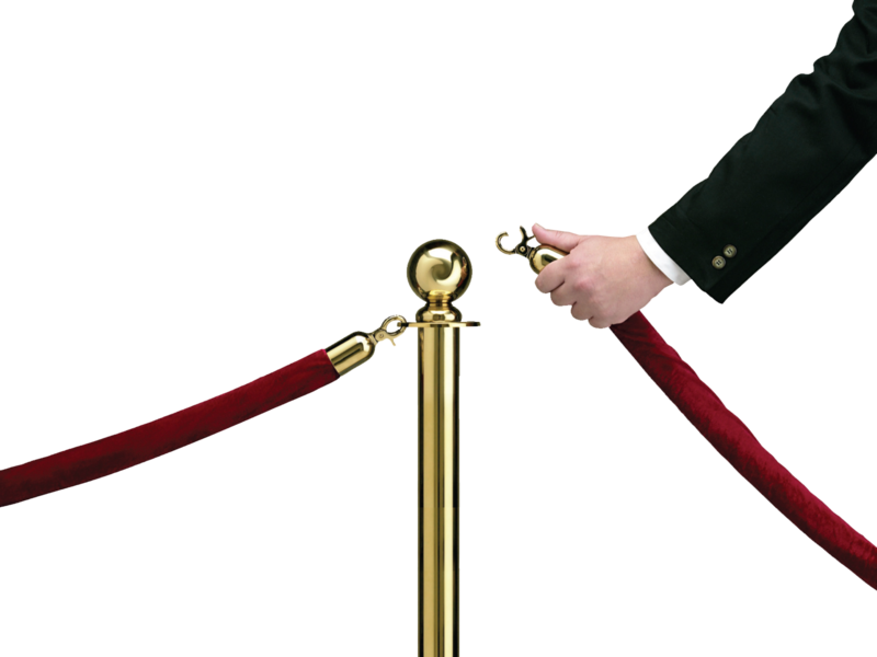 Share This Image - Red Velvet Rope Transparent (800x600), Png Download