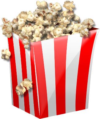 Saquinho De Pipoca Png - Desenho Saquinho De Pipoca (333x409), Png Download