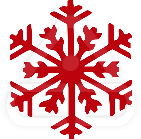 Flocos De Neve - Let It Snow Vintage (500x500), Png Download