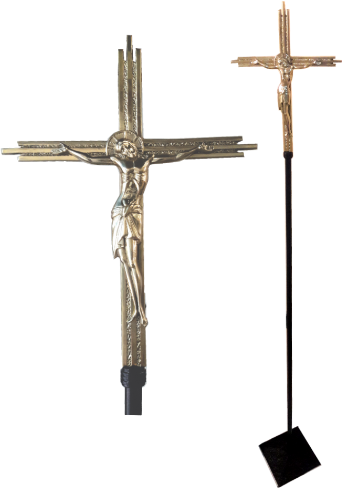 Cruz Processional Icone De Cristo Mod - Mod (756x1000), Png Download