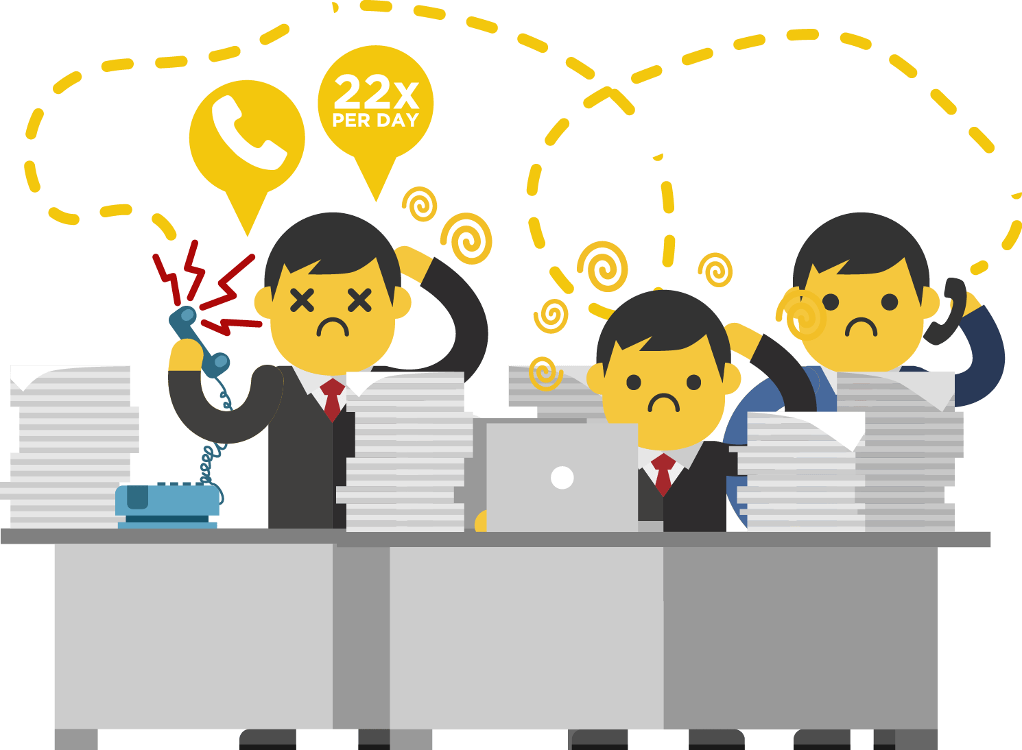Cada Año Cientos De Personas Son Detectadas Con Estrés - Salud Mental De Los Trabajadores (1490x1094), Png Download