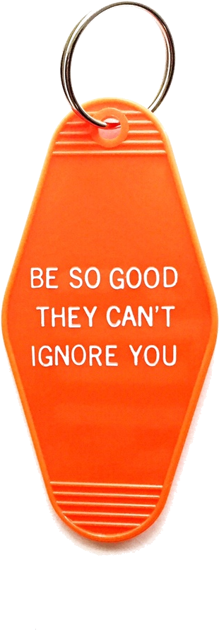 Hotel-motel Key Chain Be So Good - Motel Key (879x1172), Png Download