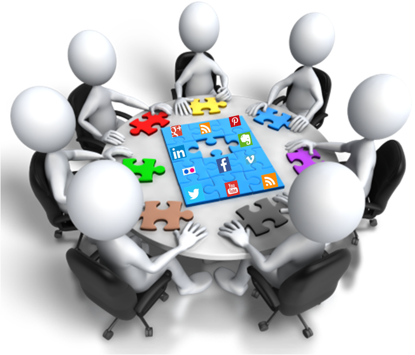 Redes Sociales En El Trabajo - Strategic Planning Pics Png (829x710), Png Download