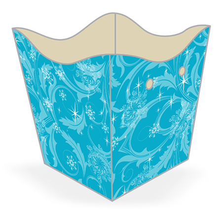 Cachepot Flocos De Neve Lojas Brilhante - Cachepot Pequeno S/micro C/10 Unidades Gelo - Nc Toys (450x450), Png Download