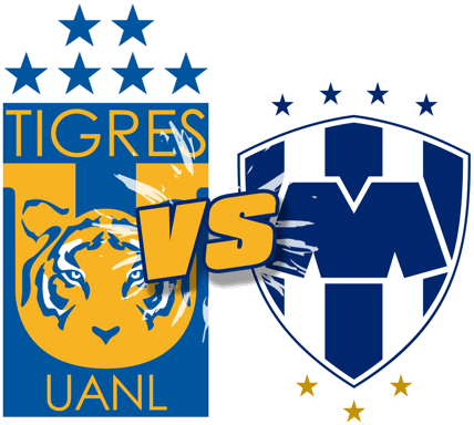 Clasico-regio - C.f. Monterrey (428x384), Png Download