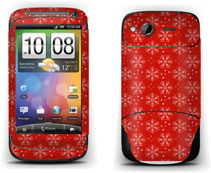 Flocos De Neve - Htc Incredible S (800x600), Png Download