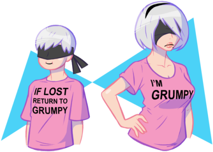 I Had A Silly Thought Today - 9s 2b T Shirt (500x393), Png Download
