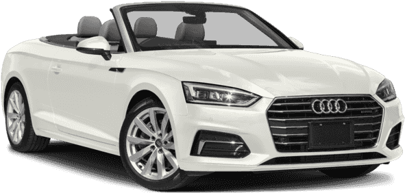 New 2018 Audi A5 - 2018 White Audi Convertible (640x480), Png Download