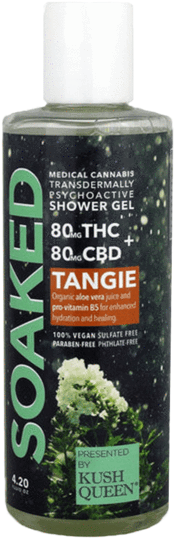 Soaked Transdermal Shower Gel Kush - Shower Gel (600x600), Png Download