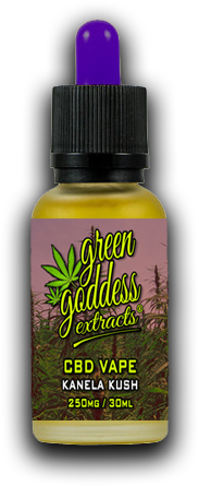 Greengoddessextracts Cbd Vape Cinnamon Kanela Kush - Kush (480x480), Png Download
