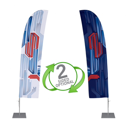 Bowflag® Basic Straight Flag Banner - Banner (409x409), Png Download