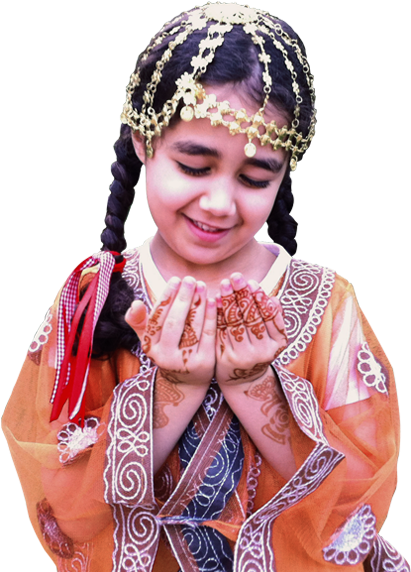 Edarabia - Model Arab Kid (451x576), Png Download