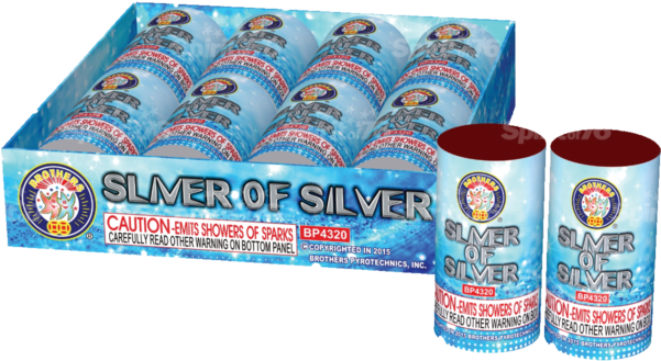 Silver Of Silver - Brothers Fireworks (600x600), Png Download