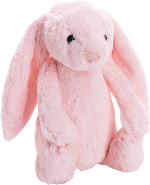 Edited By C Freedom Pink Bunny Image - Jellycat Bashful (600x600), Png Download