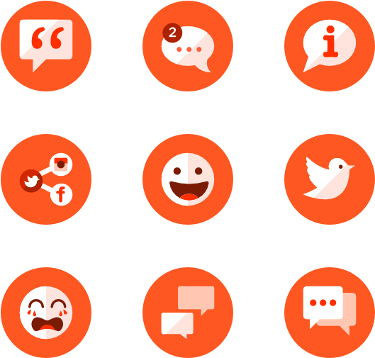 Social - Circle Icon Collection Png (600x564), Png Download