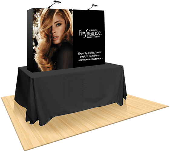 8ft Straight Table Top Fabric Display - Caserepublicanew L'oreal W3104 Samsung Galaxy S8 Plus (600x578), Png Download
