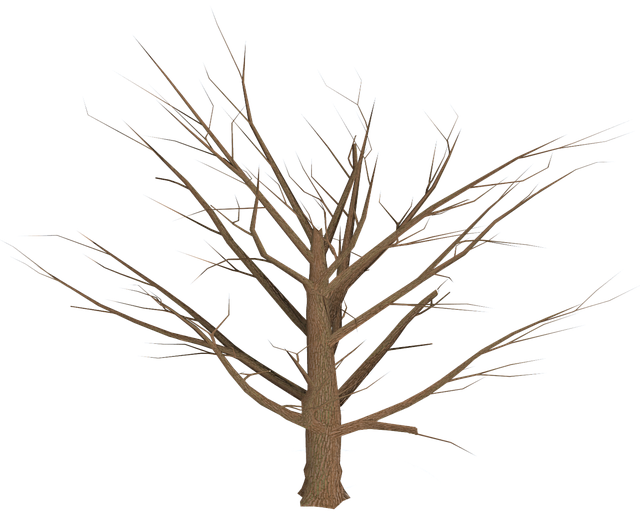 Pixel Dead Tree Png (640x514), Png Download