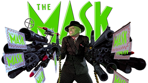 Mattel's Major Matt Mason - Mask Movie Logo (500x281), Png Download