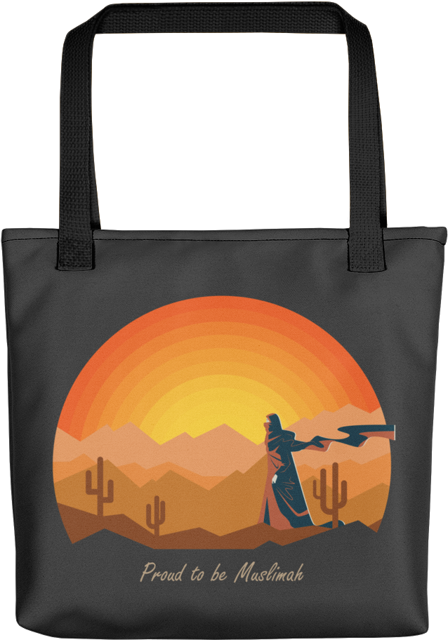 Proud To Be Muslimah - Handbag (1000x1000), Png Download