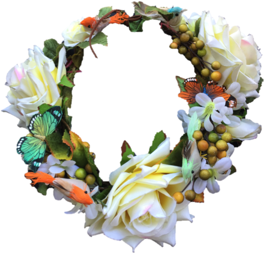 Wreath (640x623), Png Download