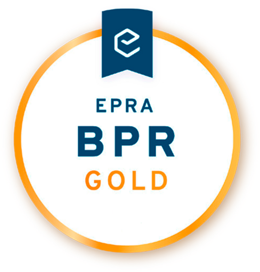 Psp Swiss Property Ist Epra Mitglied - Epra Sbpr Gold (1170x1170), Png Download