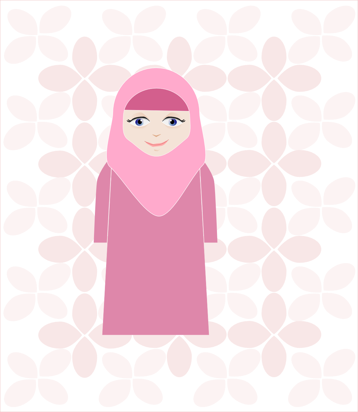 Muslimah Cartoon - Keyword Research (1150x1325), Png Download