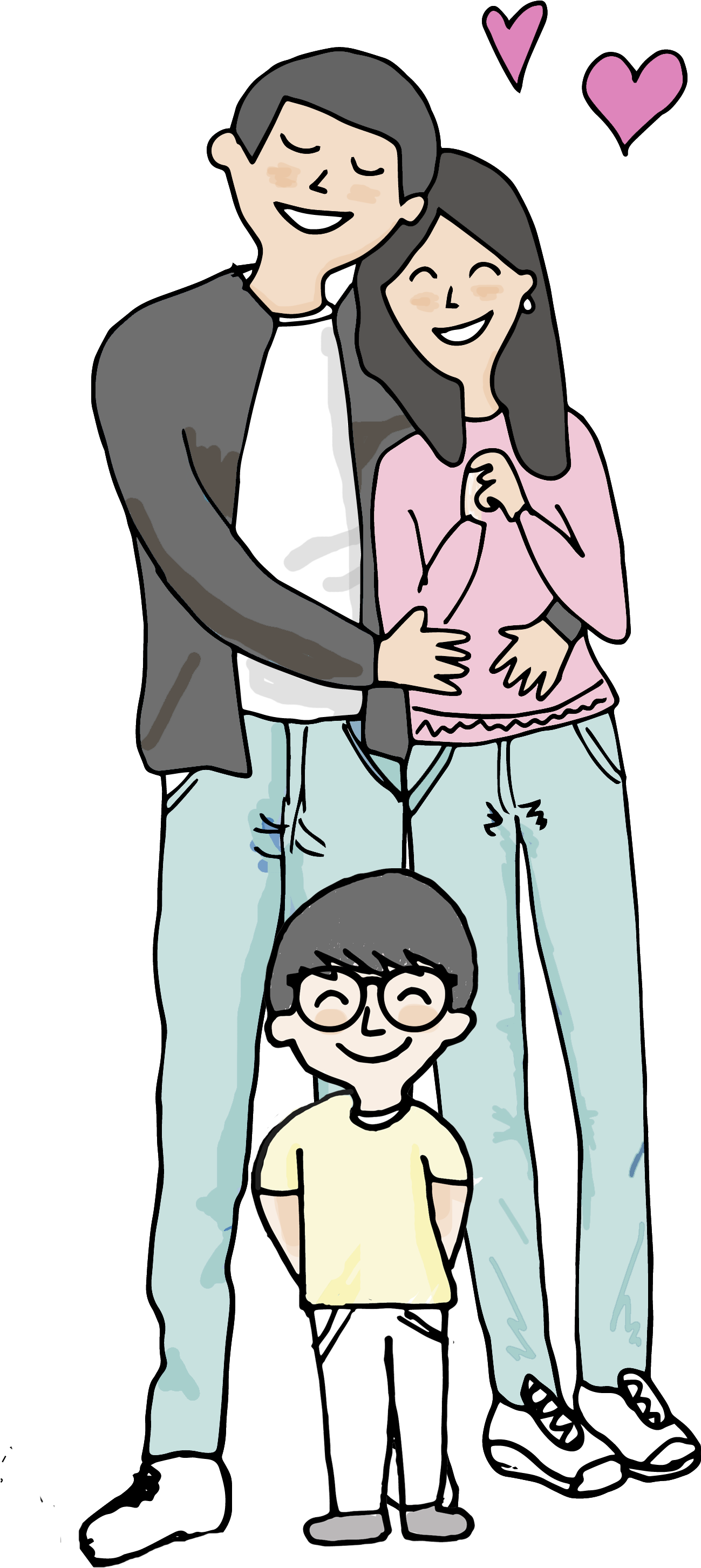 Terapia Familiar Familia Ayudarte Estudio Psicologia - Family (1298x2927), Png Download