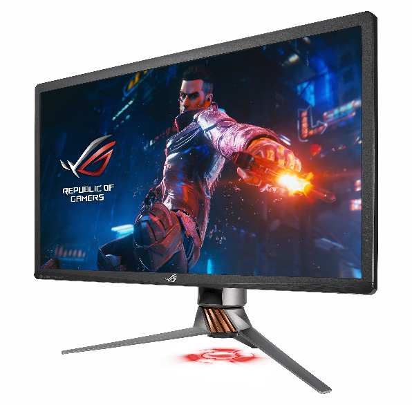 Best Gaming Monitor For - Asus Rog Swift Pg27uq (640x616), Png Download
