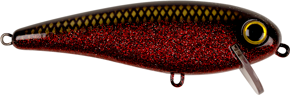 Jonny Wobbler 13cm 50g 007/dark Red Glitter - Strike Pro Jonny Vobbler (1181x419), Png Download