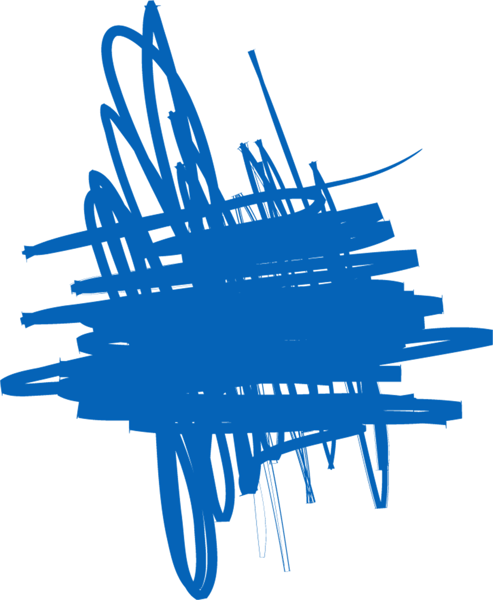 Blue Splash Lines Paint Decor 1219297 - Splash Lines Png (1578x1920), Png Download