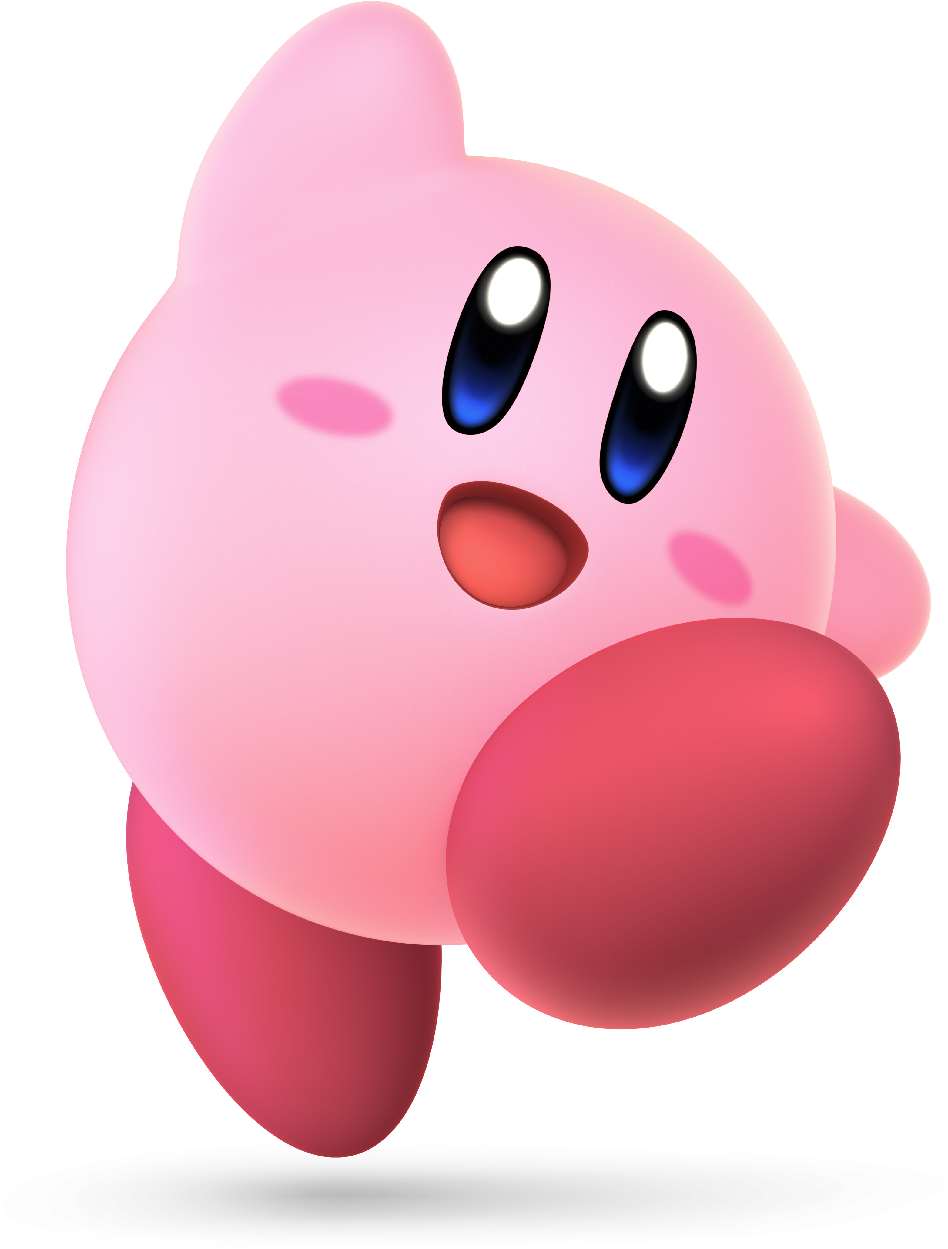 Kirby Smash Bros Ultimate (450x595), Png Download