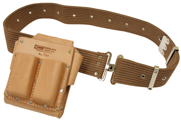 700 Multi Pocket Tool Pouch Not Included - Gundlach 2wb-mb Cotton Web Tool Belt (600x396), Png Download