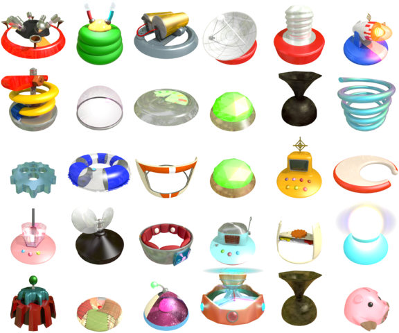 Hd Ship Parts - Pikmin 1 Ss Dolphin (576x480), Png Download