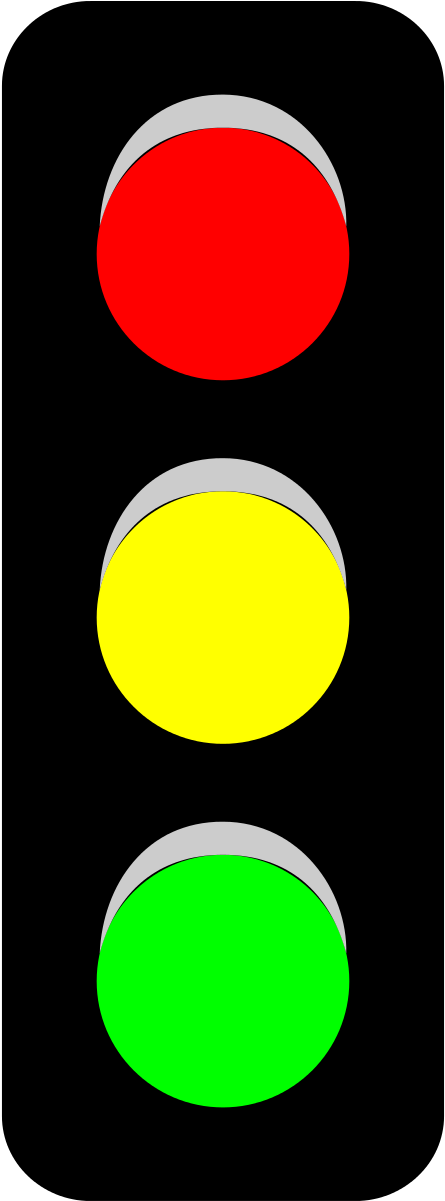 Traffic Light Png - Traffic Light Symbol Png (400x800), Png Download