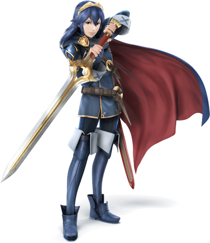Label - Super Smash Bros Lucina Png (540x540), Png Download