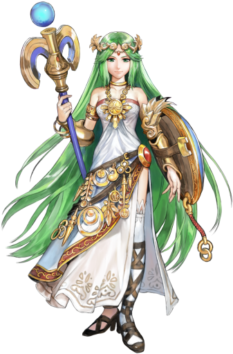 4 - Palutena - Kid Icarus Palutena Sexy (452x640), Png Download